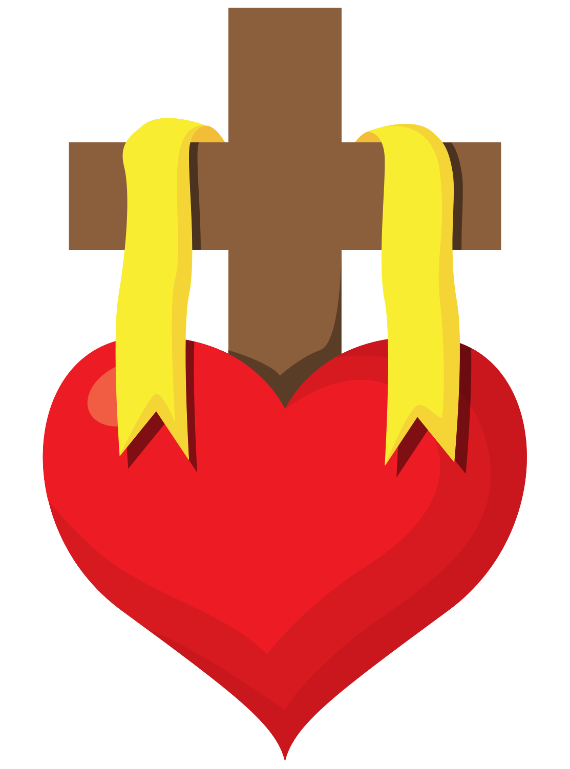 Detail Heart And Cross Png Nomer 31