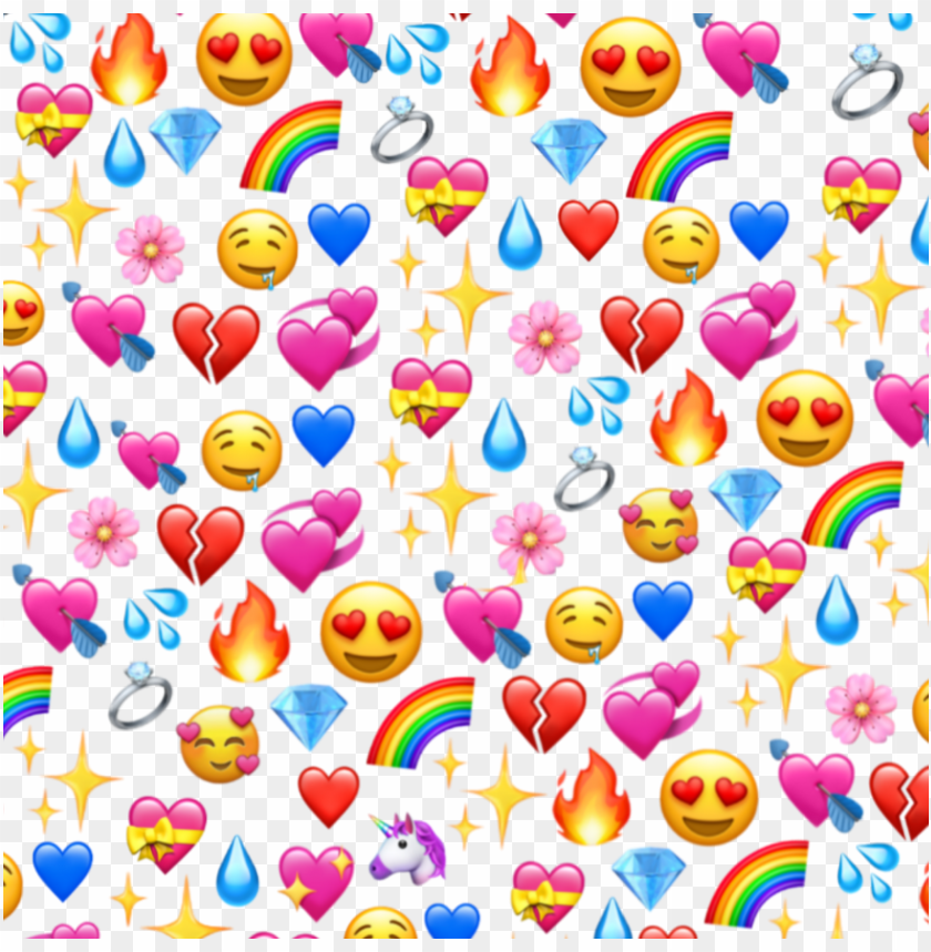 Detail Heart Background Emoji Nomer 31