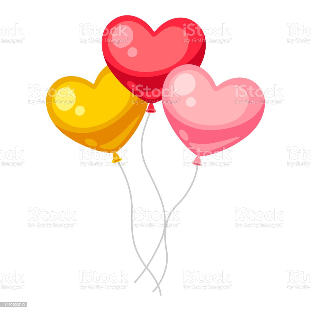 Detail Heart Balloons Images Nomer 24