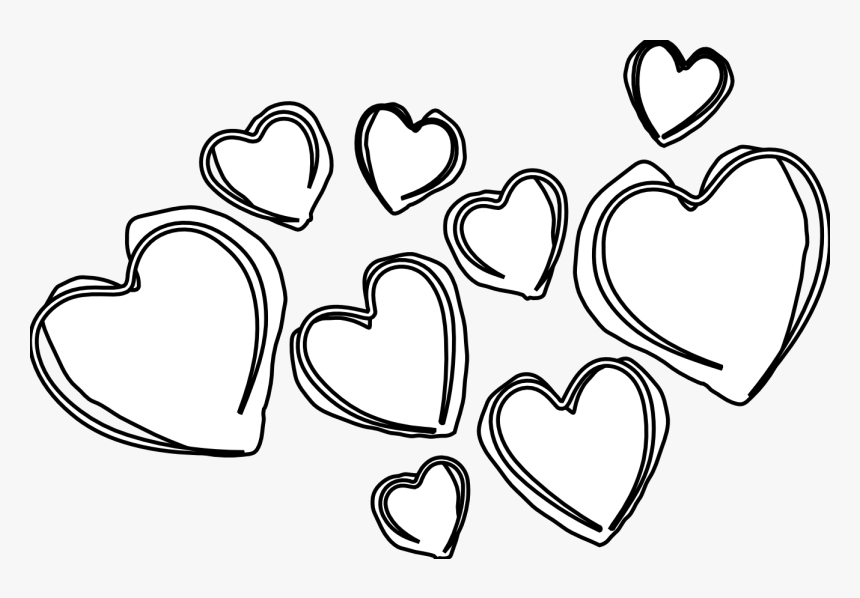 Detail Heart Clipart Black And White Nomer 25