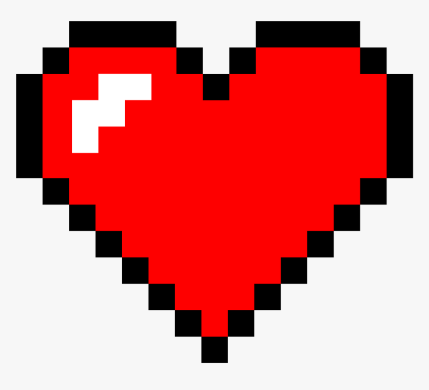 Heart Pixel Png - KibrisPDR