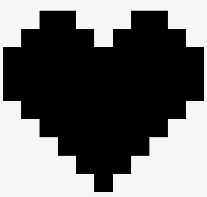 Detail Heart Pixel Png Nomer 22