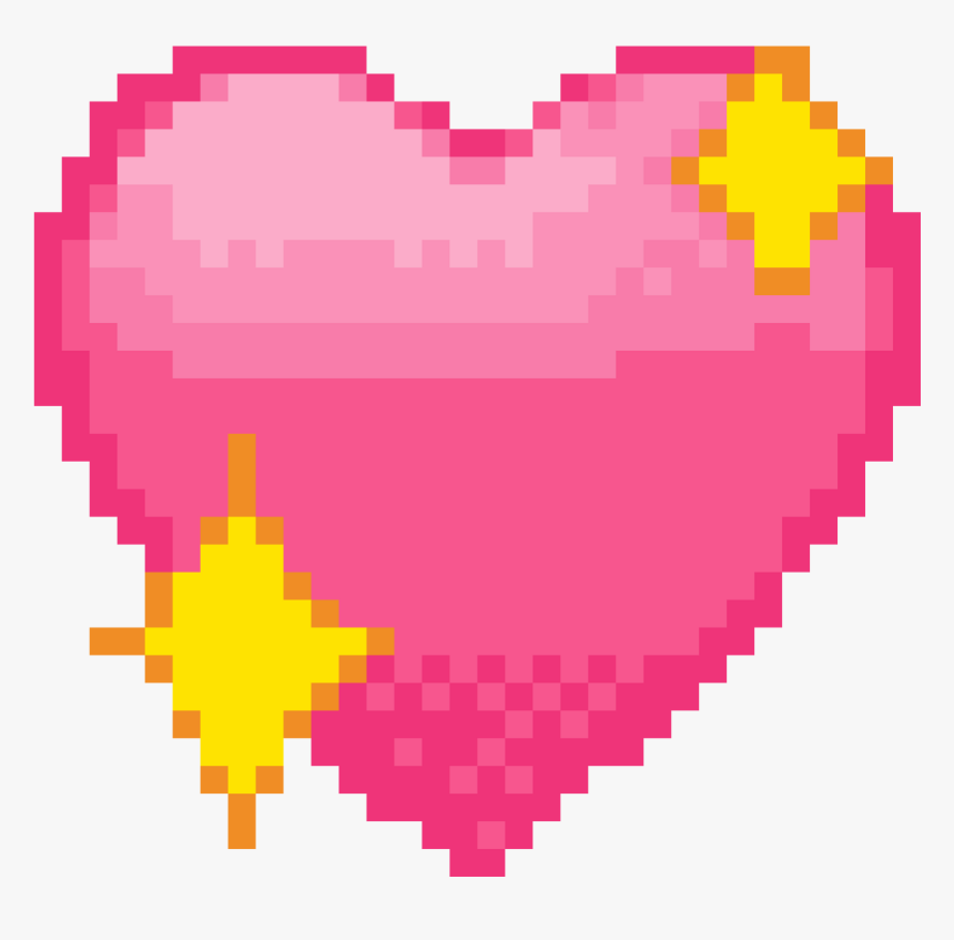 Detail Heart Pixel Png Nomer 24