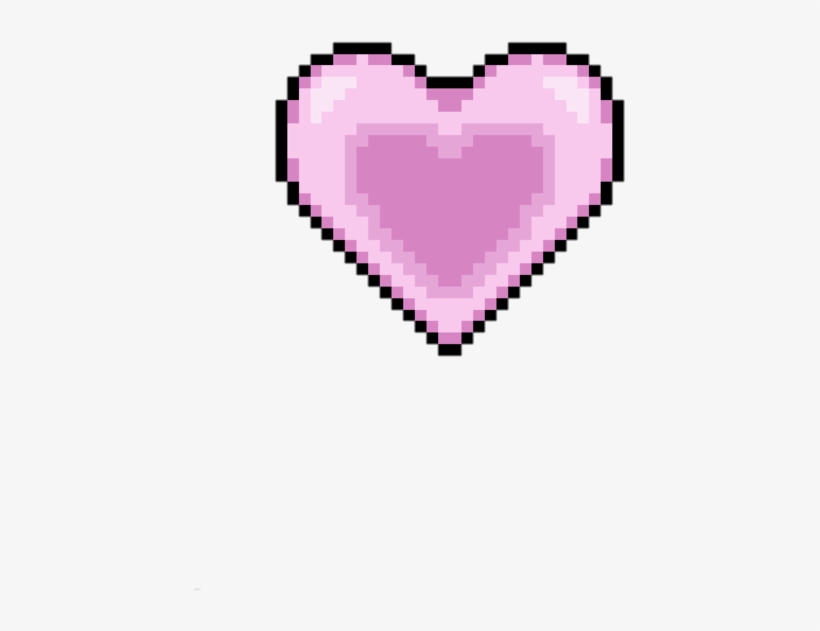 Detail Heart Pixel Png Nomer 27