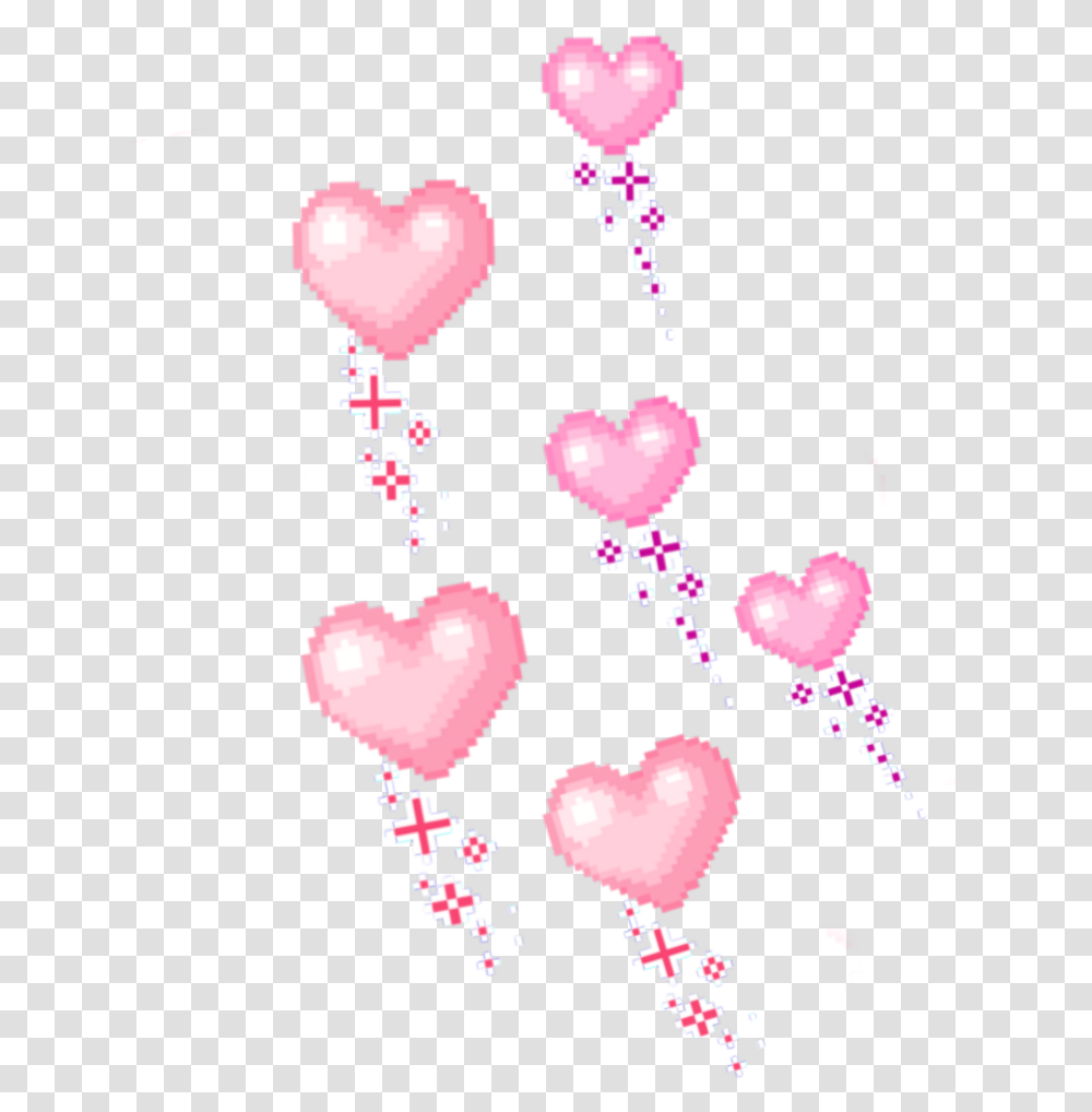 Detail Heart Pixel Png Nomer 40