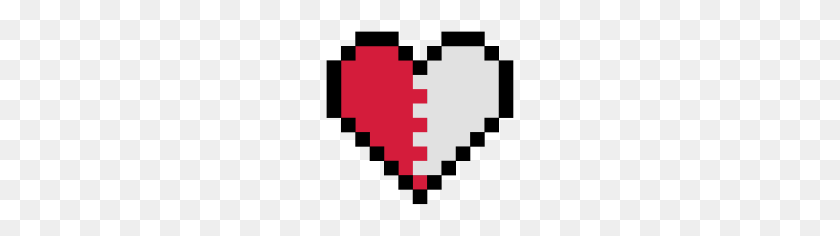 Detail Heart Pixel Png Nomer 45