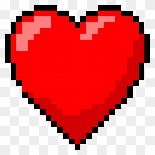 Detail Heart Pixel Png Nomer 51