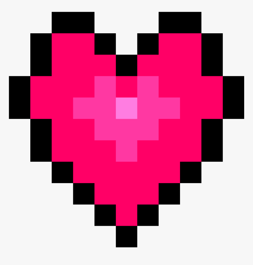 Detail Heart Pixel Png Nomer 53