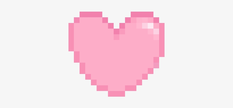 Detail Heart Pixel Png Nomer 9