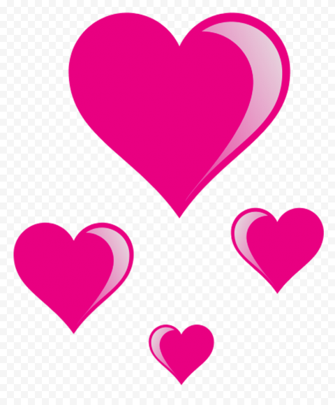 Detail Heart Png Pink Nomer 6