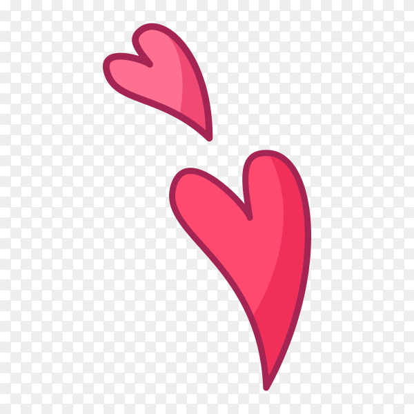 Detail Heart Png Vector Nomer 25