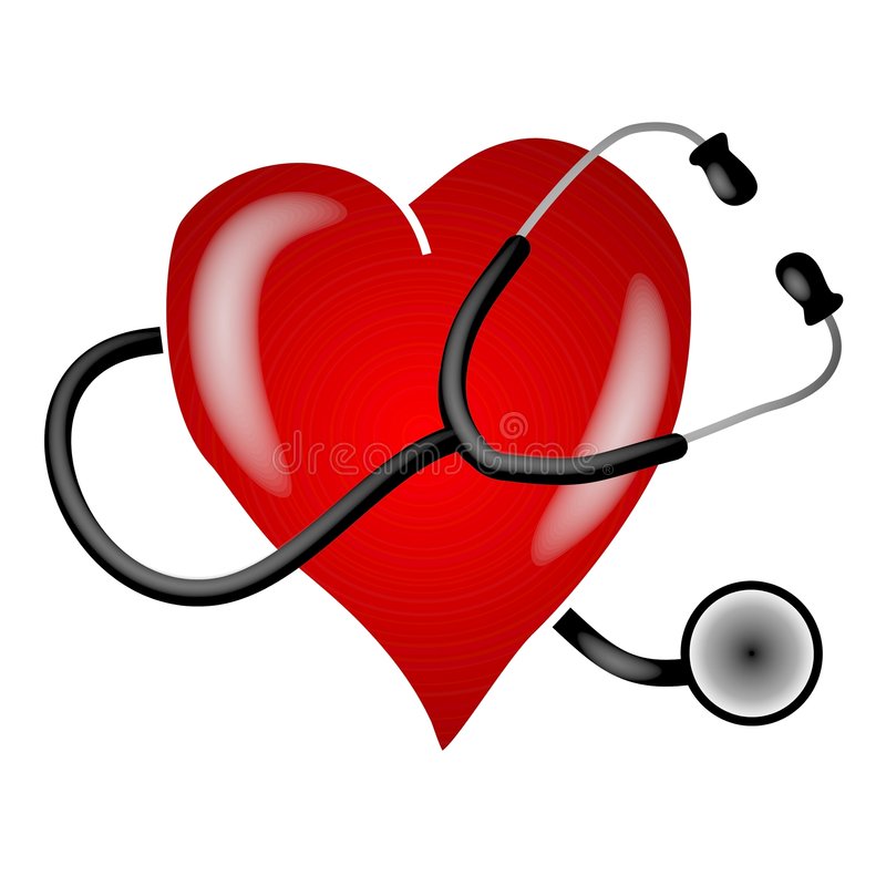 Detail Heart Stethoscope Clipart Free Nomer 2