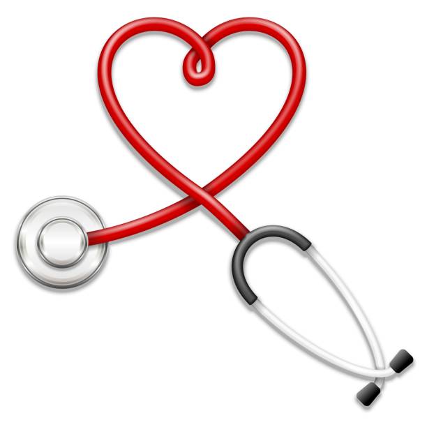 Detail Heart Stethoscope Clipart Free Nomer 9