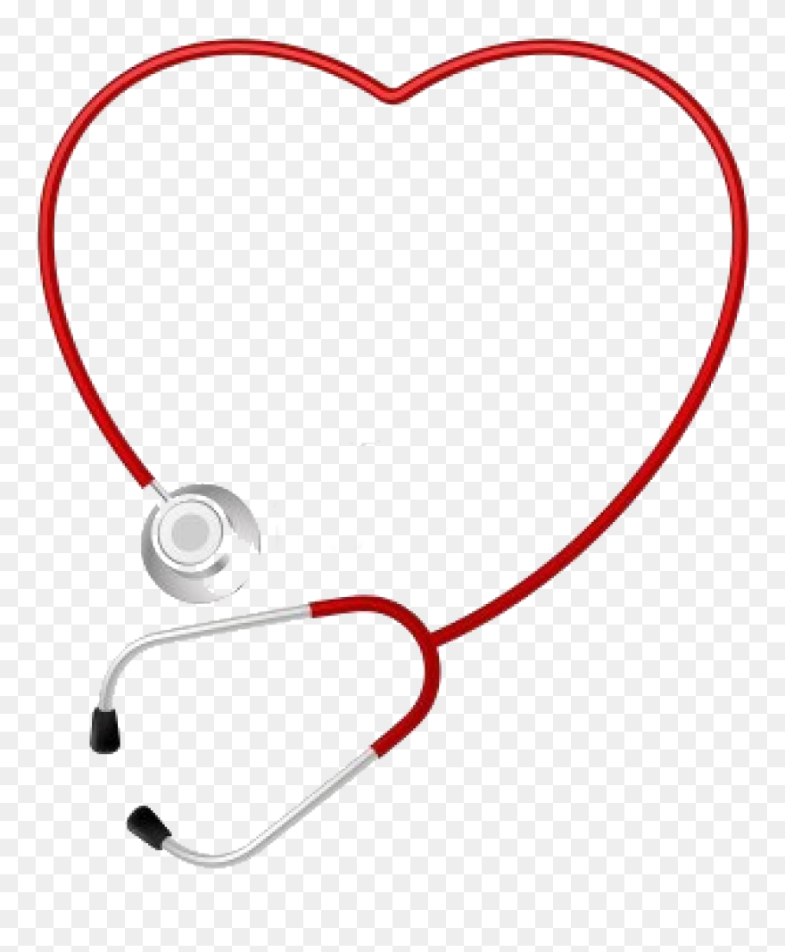 Detail Heart Stethoscope Clipart Free Nomer 10