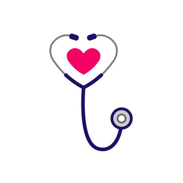 Detail Heart Stethoscope Clipart Free Nomer 17