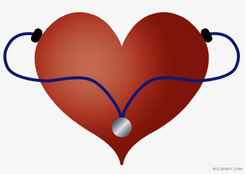 Detail Heart Stethoscope Clipart Free Nomer 28