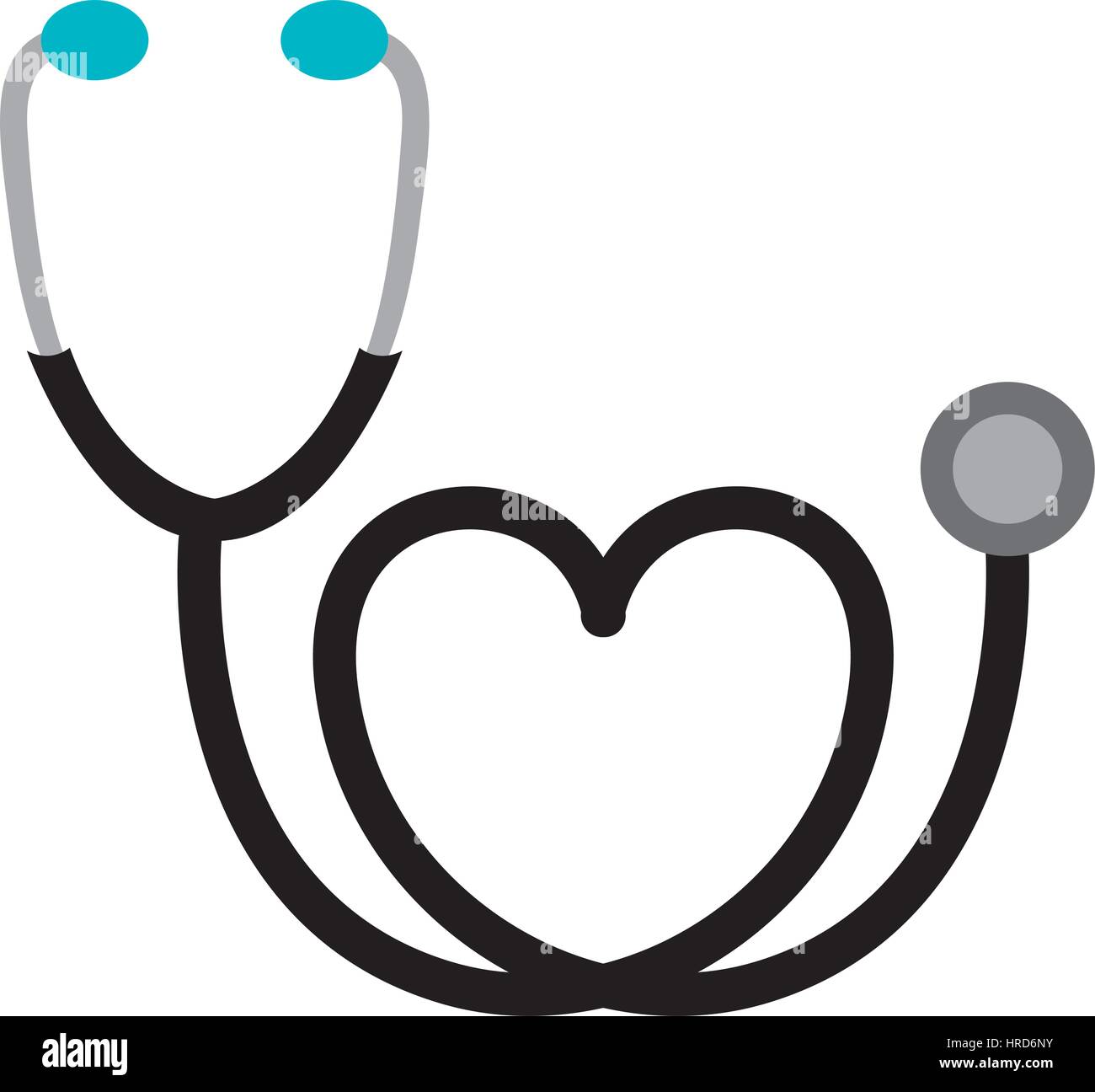 Detail Heart Stethoscope Sticker Nomer 54