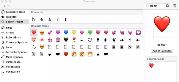 Detail Heart Text Symbol Nomer 15