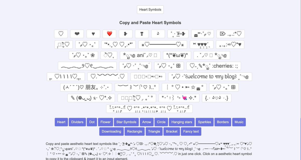 Detail Heart Text Symbol Nomer 30