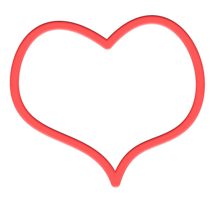 Detail Heart Transparent Nomer 30
