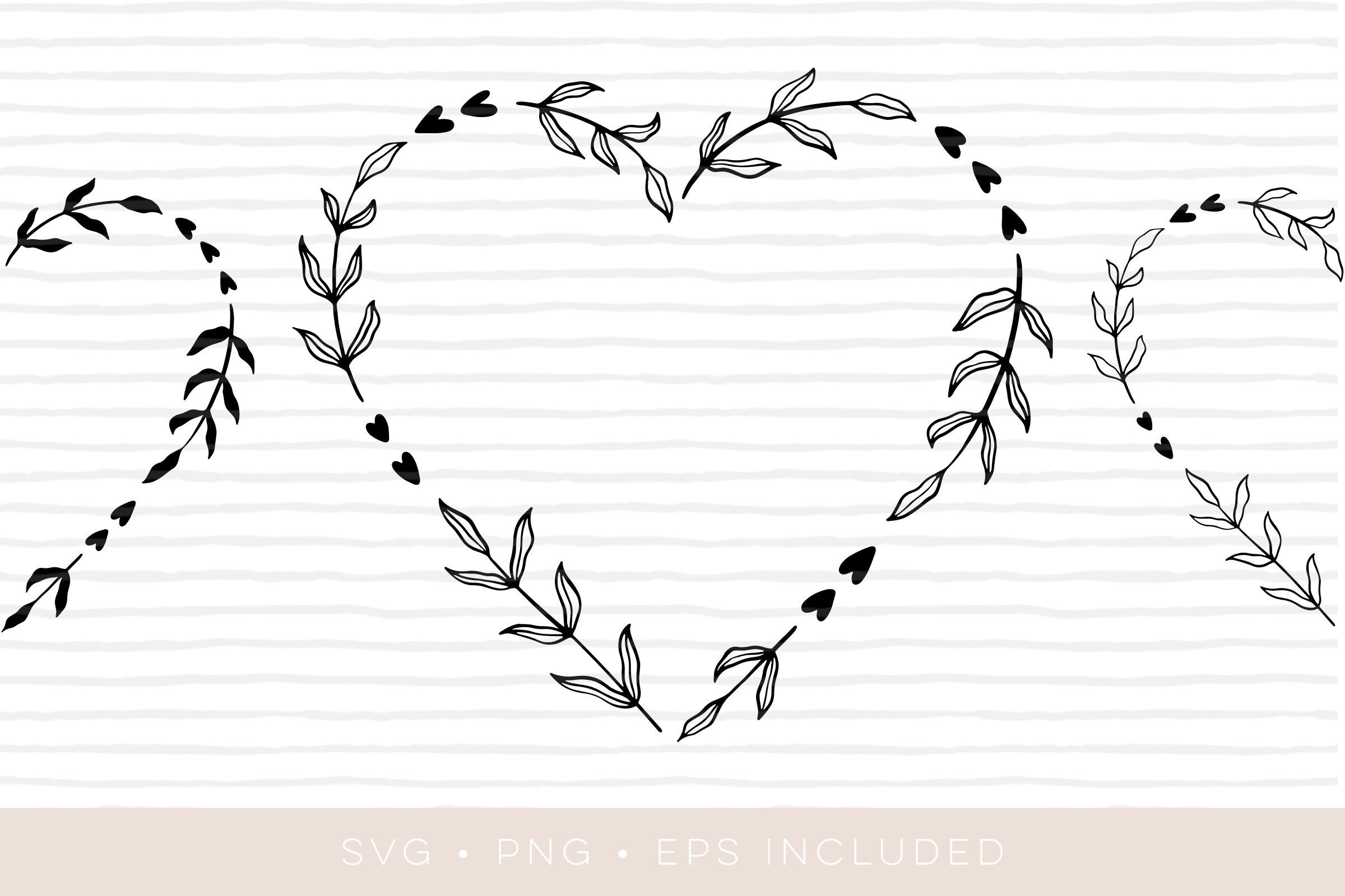 Detail Heart Wreath Clipart Nomer 11