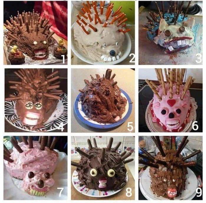 Hedgehog Cake Scale - KibrisPDR