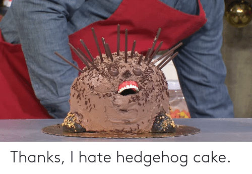 Detail Hedgehog Cake Scale Nomer 14