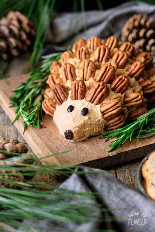 Hedgehog Cheese Ball Pinterest - KibrisPDR