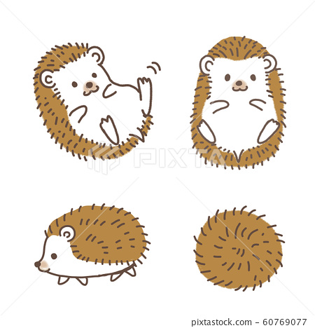 Detail Hedgehog Clipart Nomer 7