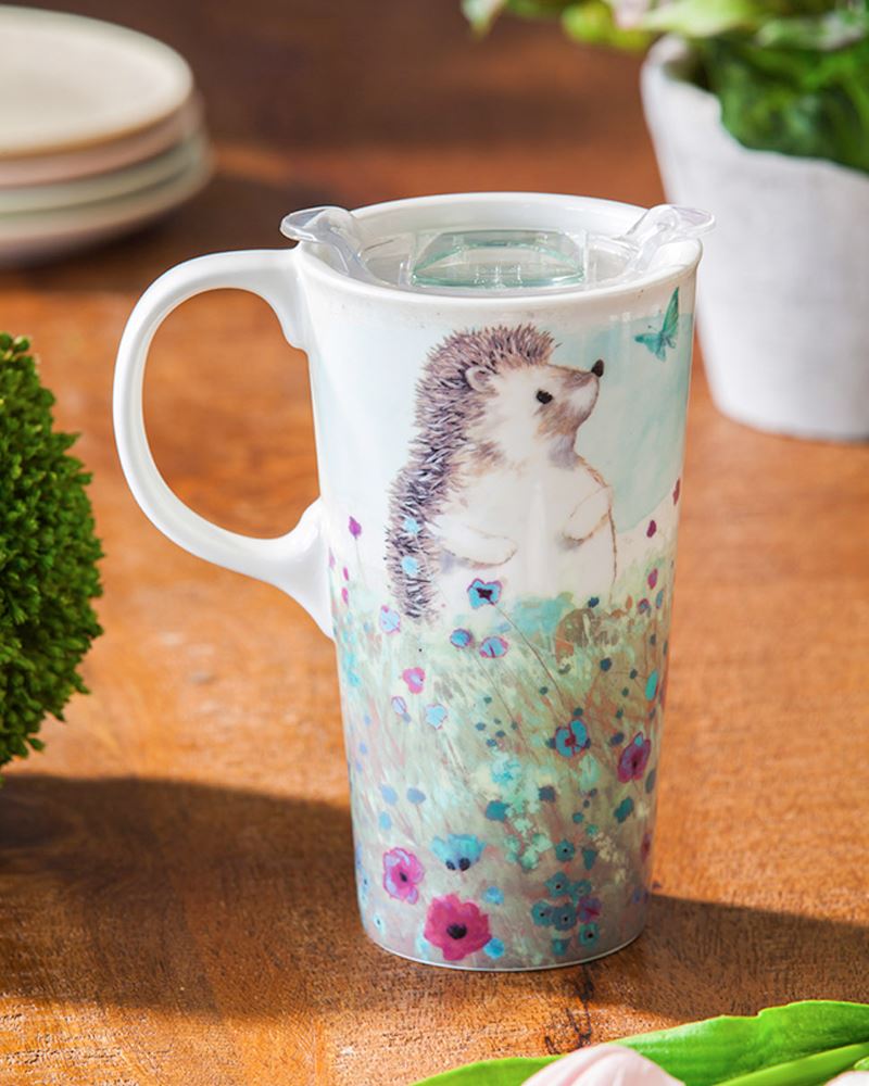 Detail Hedgehog Travel Mug Nomer 12