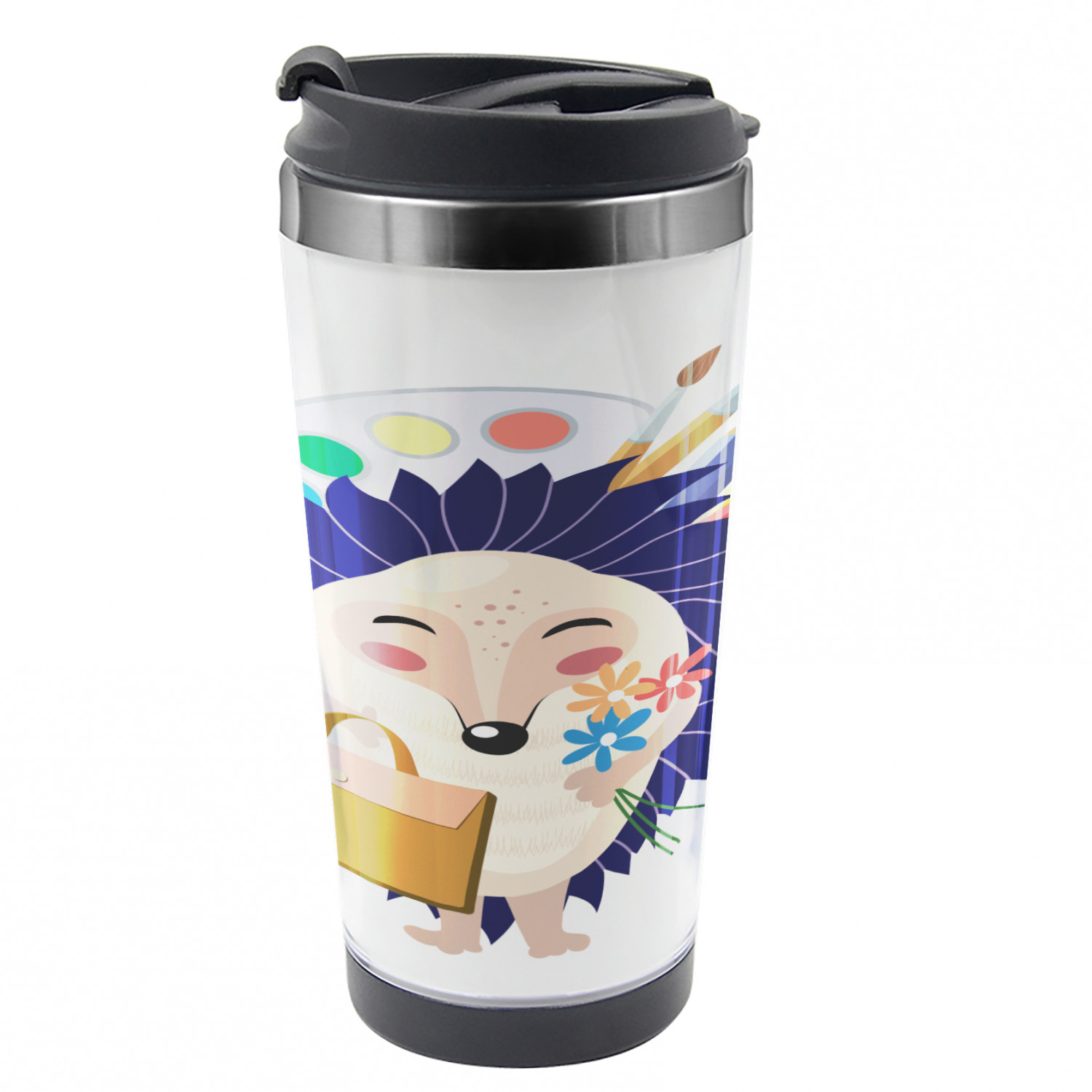 Detail Hedgehog Travel Mug Nomer 34