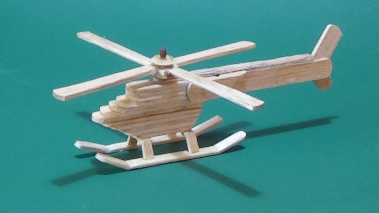 Helikopter Dari Stik Es Krim - KibrisPDR