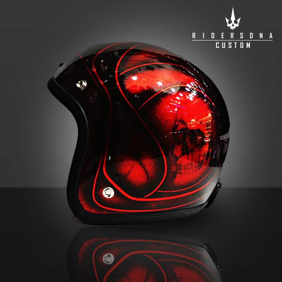 Detail Helm Airbrush Simple Nomer 3