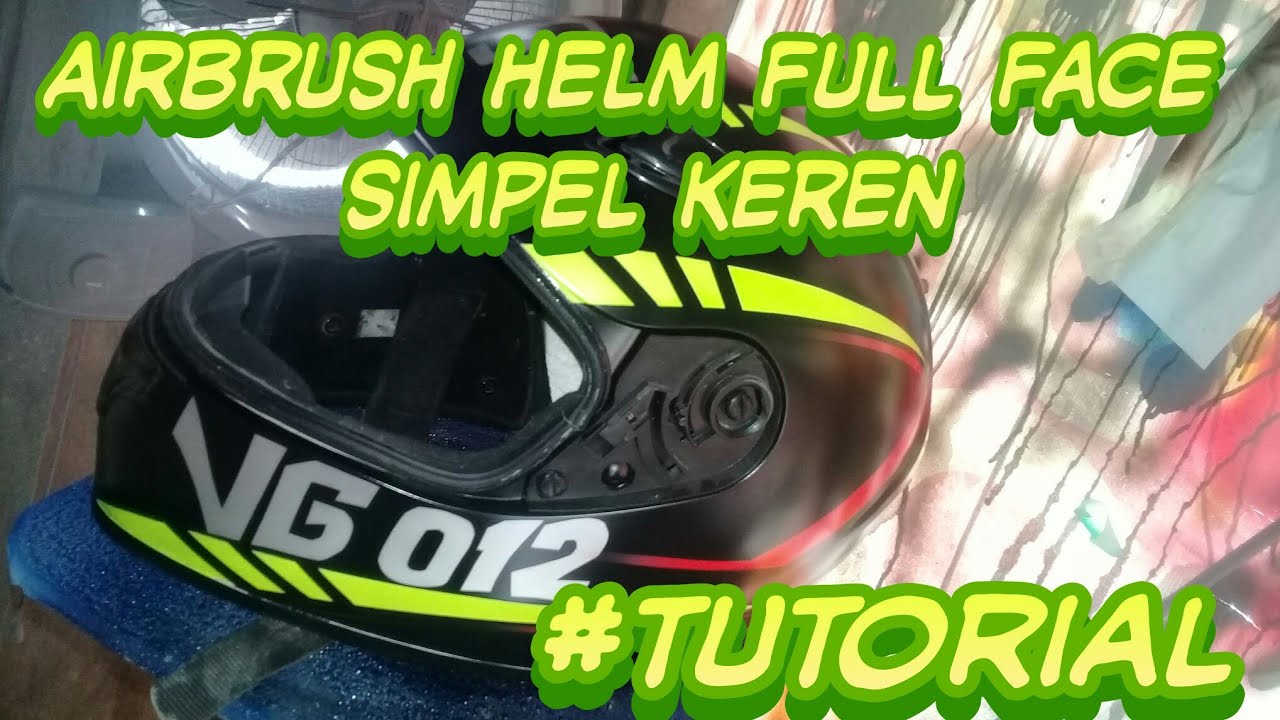 Detail Helm Airbrush Simple Nomer 36