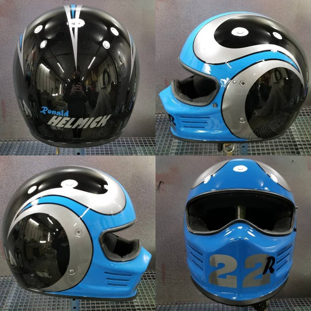 Detail Helm Airbrush Simple Nomer 10