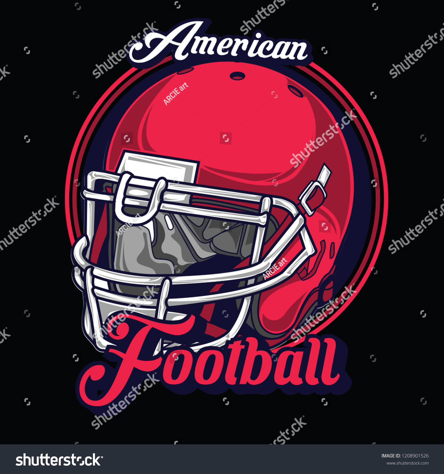 Detail Helm American Football Nomer 38