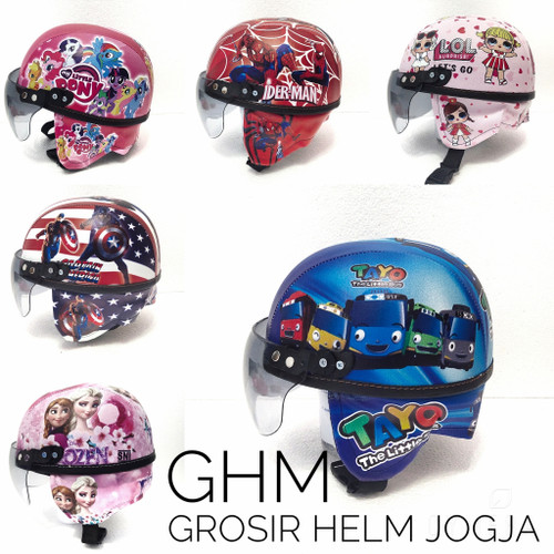 Detail Helm Custom Jogja Nomer 23
