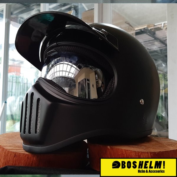 Detail Helm Full Face Klasik Nomer 11