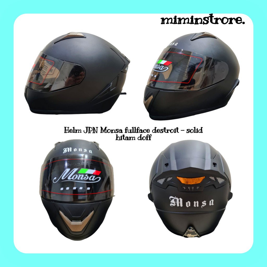 Detail Helm Full Face Ukuran S Nomer 34