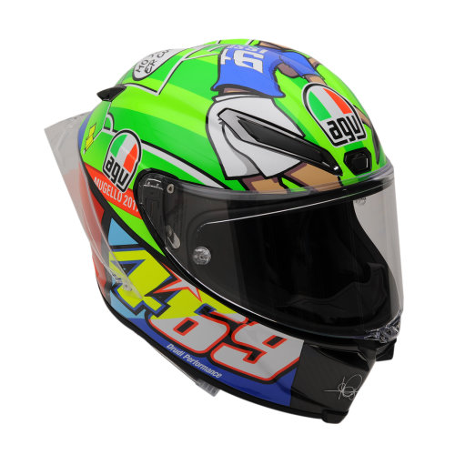Detail Helm Full Face Valentino Rossi Nomer 12