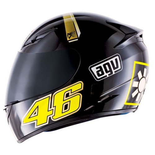 Detail Helm Full Face Valentino Rossi Nomer 17