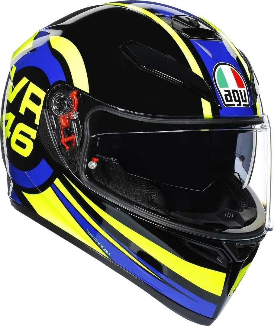 Detail Helm Full Face Valentino Rossi Nomer 3