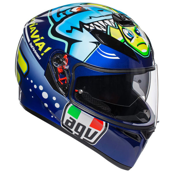 Detail Helm Full Face Valentino Rossi Nomer 48