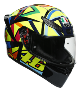 Detail Helm Full Face Valentino Rossi Nomer 7