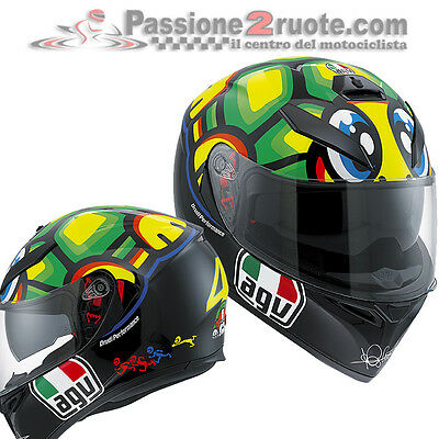 Detail Helm Full Face Valentino Rossi Nomer 9