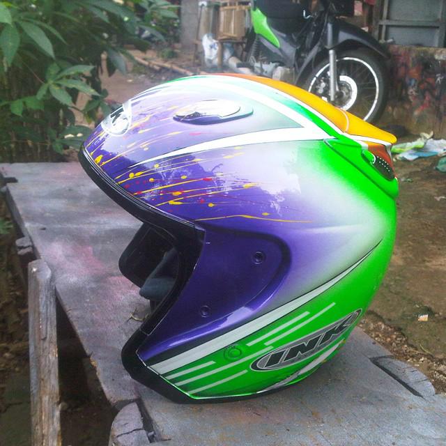 Detail Helm Ink Airbrush Grafis Nomer 21