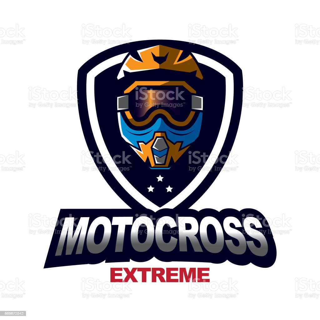 Detail Helm Motocross Vector Nomer 33