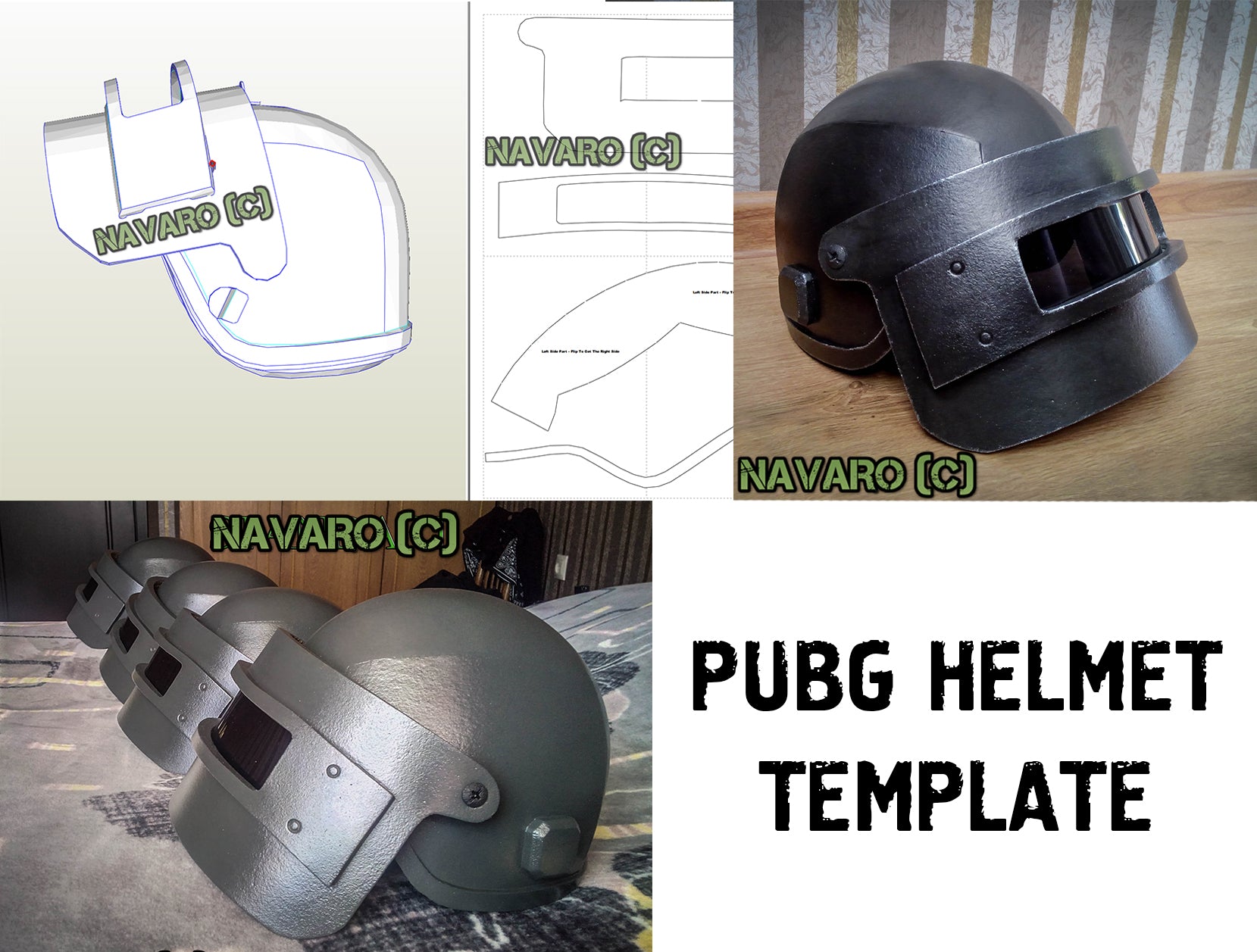 Detail Helm Pubg Nomer 17
