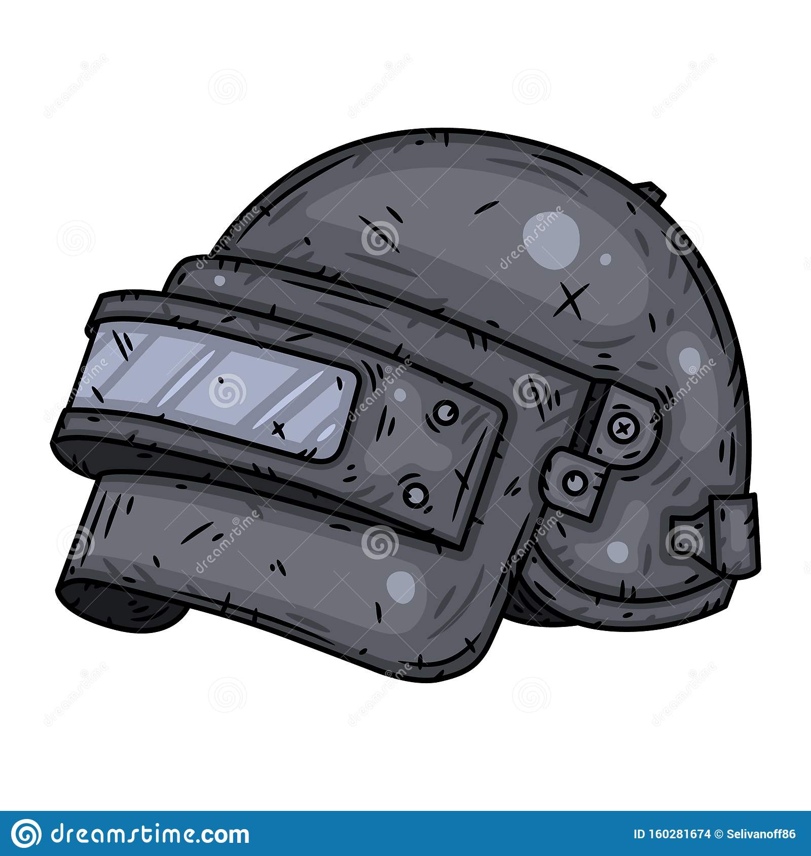 Detail Helm Pubg Nomer 3