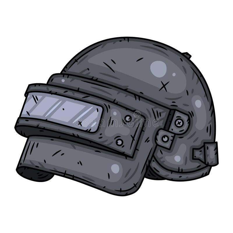 Detail Helm Pubg Vector Nomer 2